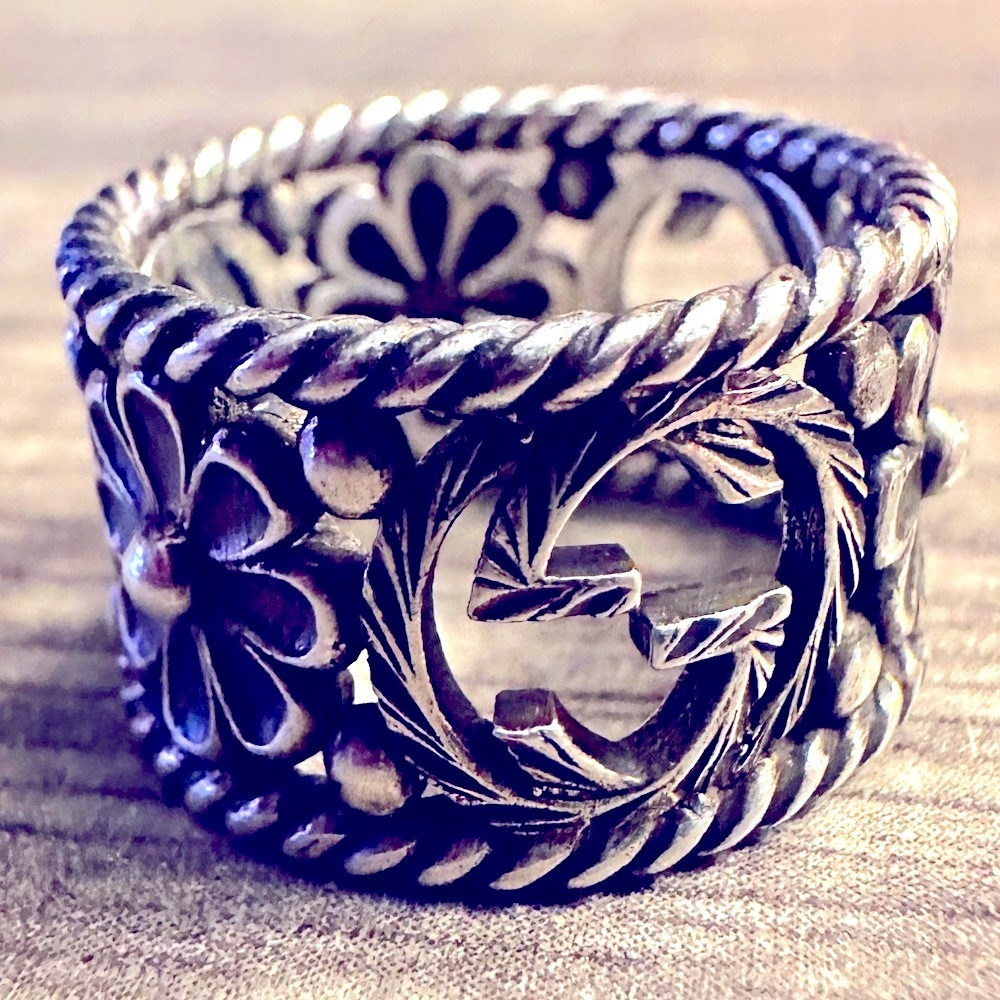 Authentic Gucci Sterling Silver Ring - image 6